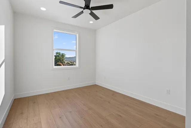 wooden floor in an empty room