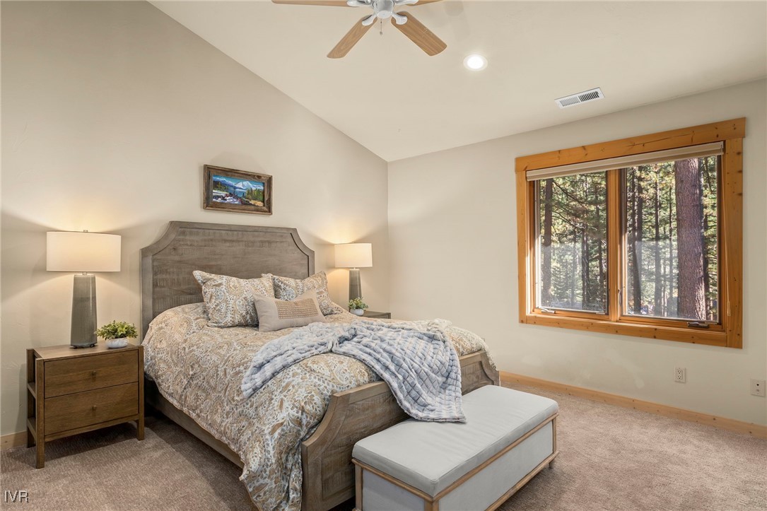 1089 Oxen Road Incline Village, NV 89451 - Photo 21 of 33 a bedroom with a bed and a couch