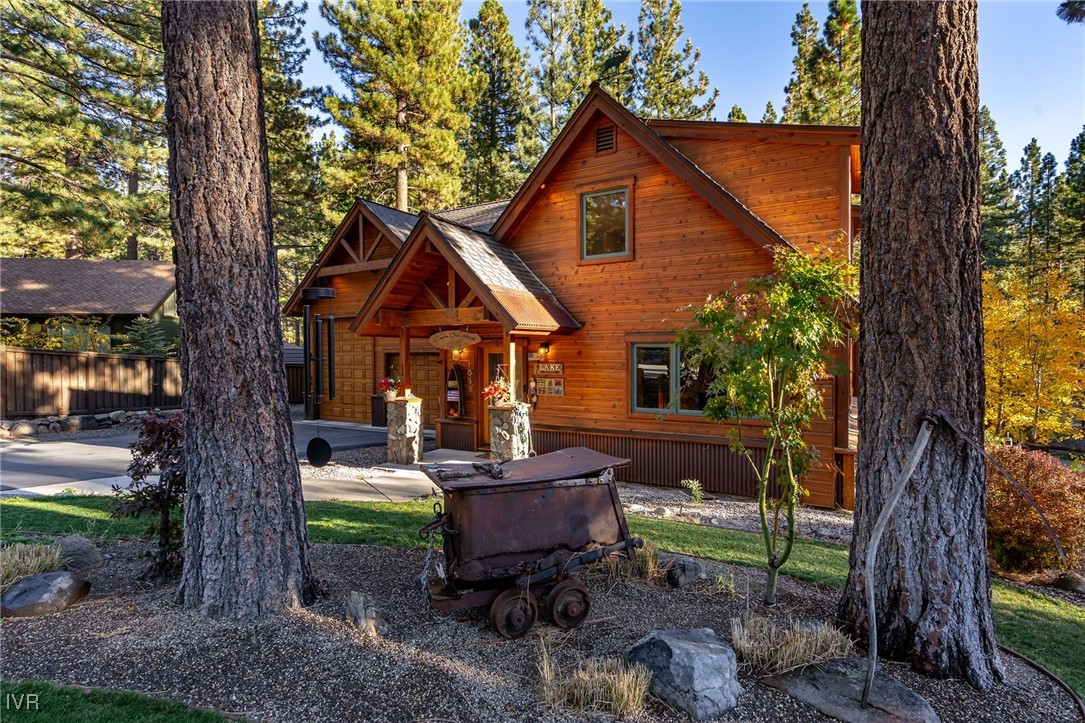 1089 Oxen Road Incline Village, NV 89451 - Photo 3 of 33 a front view of a house with garden