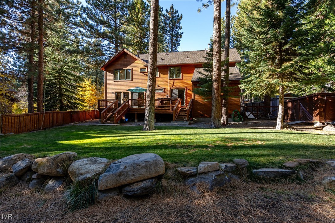 1089 Oxen Road Incline Village, NV 89451 - Photo 33 of 33 a front view of a house with a yard table and chairs