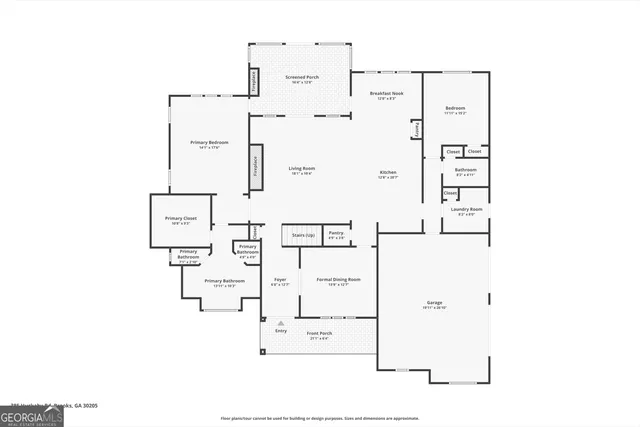 $995,000 | 385 Huckaby Road, Brooks, GA 30205