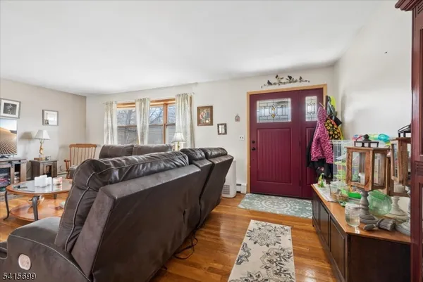 a bed room with a bed and a couch