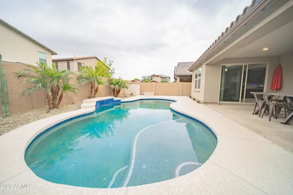 a view of a swimming pool