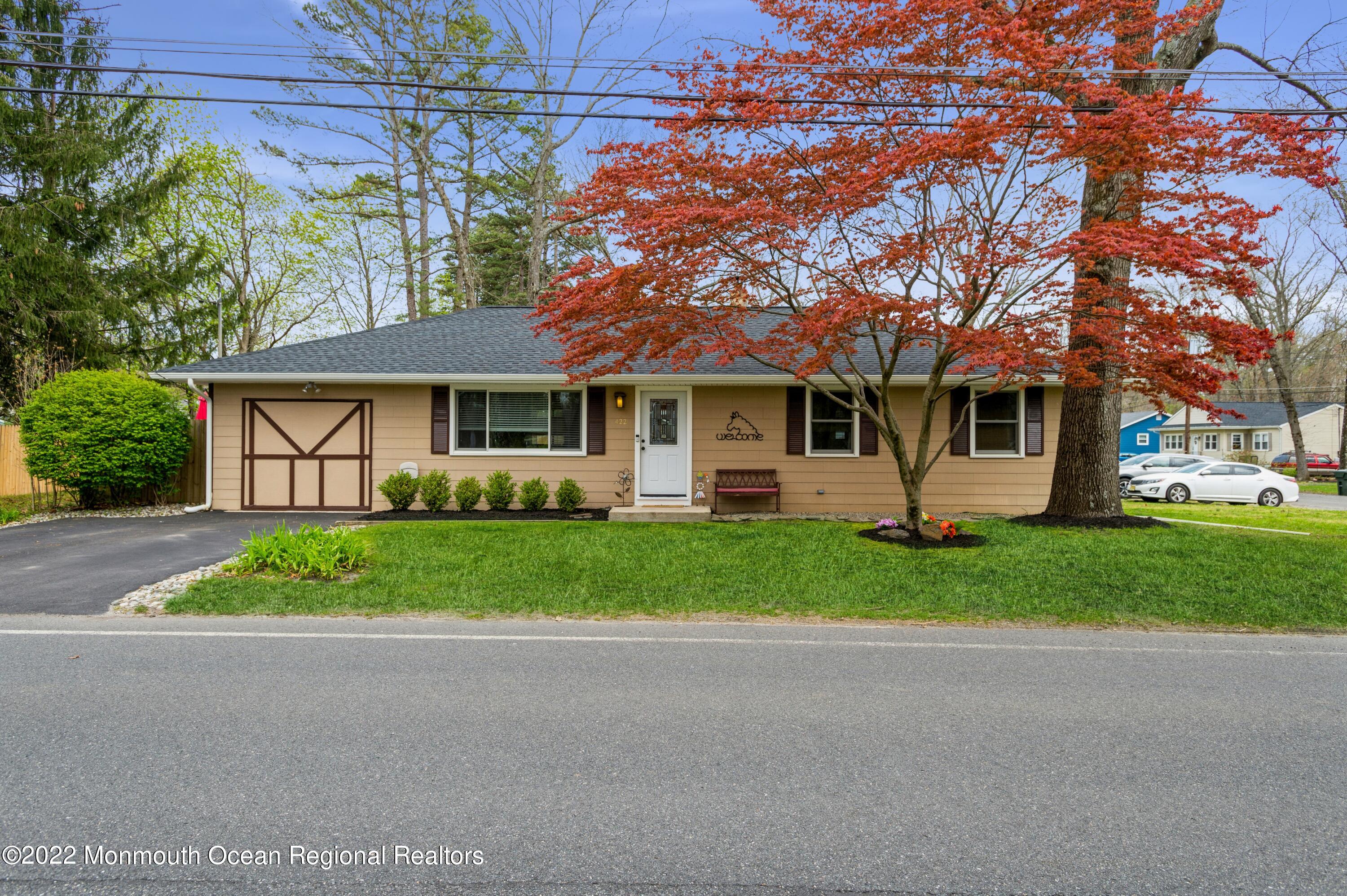 422 East Millstream Road Cream Ridge, NJ 08514 - Photo 1 of 21 01_422EMillstreamRoad_57_FrontView_HiRes
