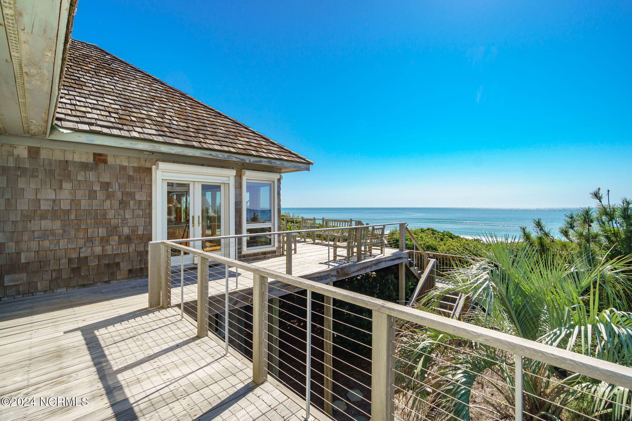 209 Salter Path Road Pine Knoll Shores, NC 28512 - Photo 13 of 73 Open wraparound deck in back