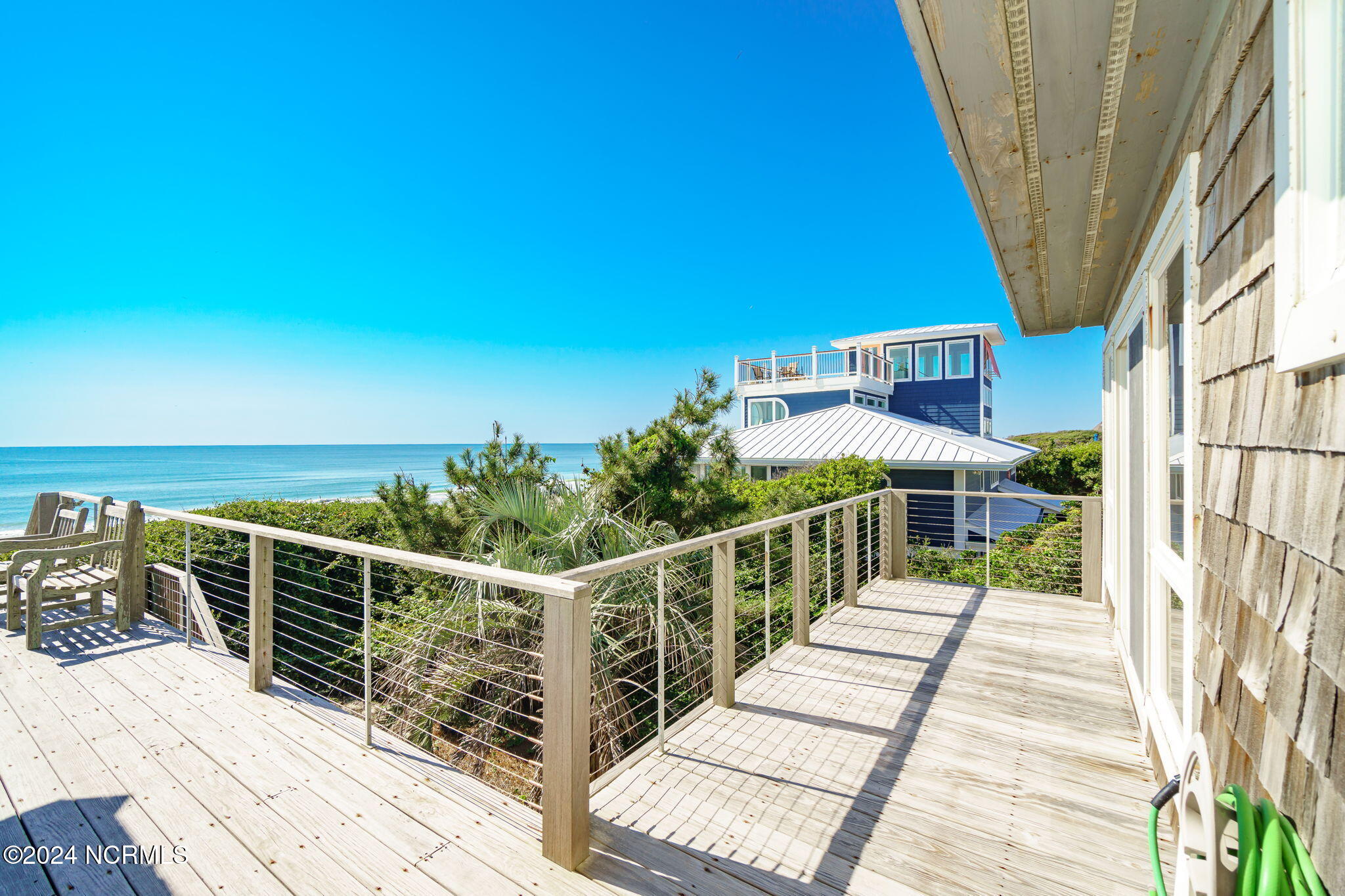 209 Salter Path Road Pine Knoll Shores, NC 28512 - Photo 32 of 73 Deck access from primary suite