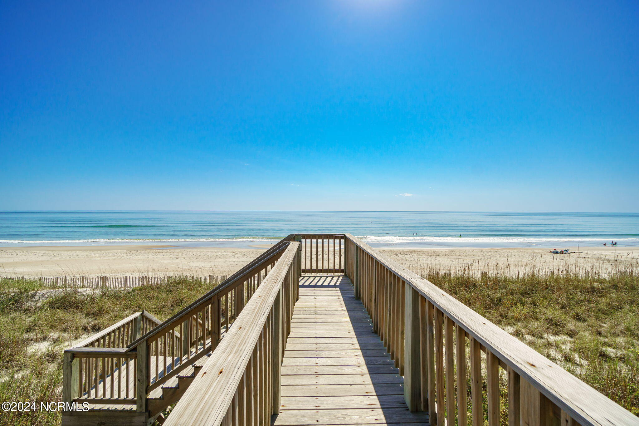 209 Salter Path Road Pine Knoll Shores, NC 28512 - Photo 55 of 73 Private walkway to beach