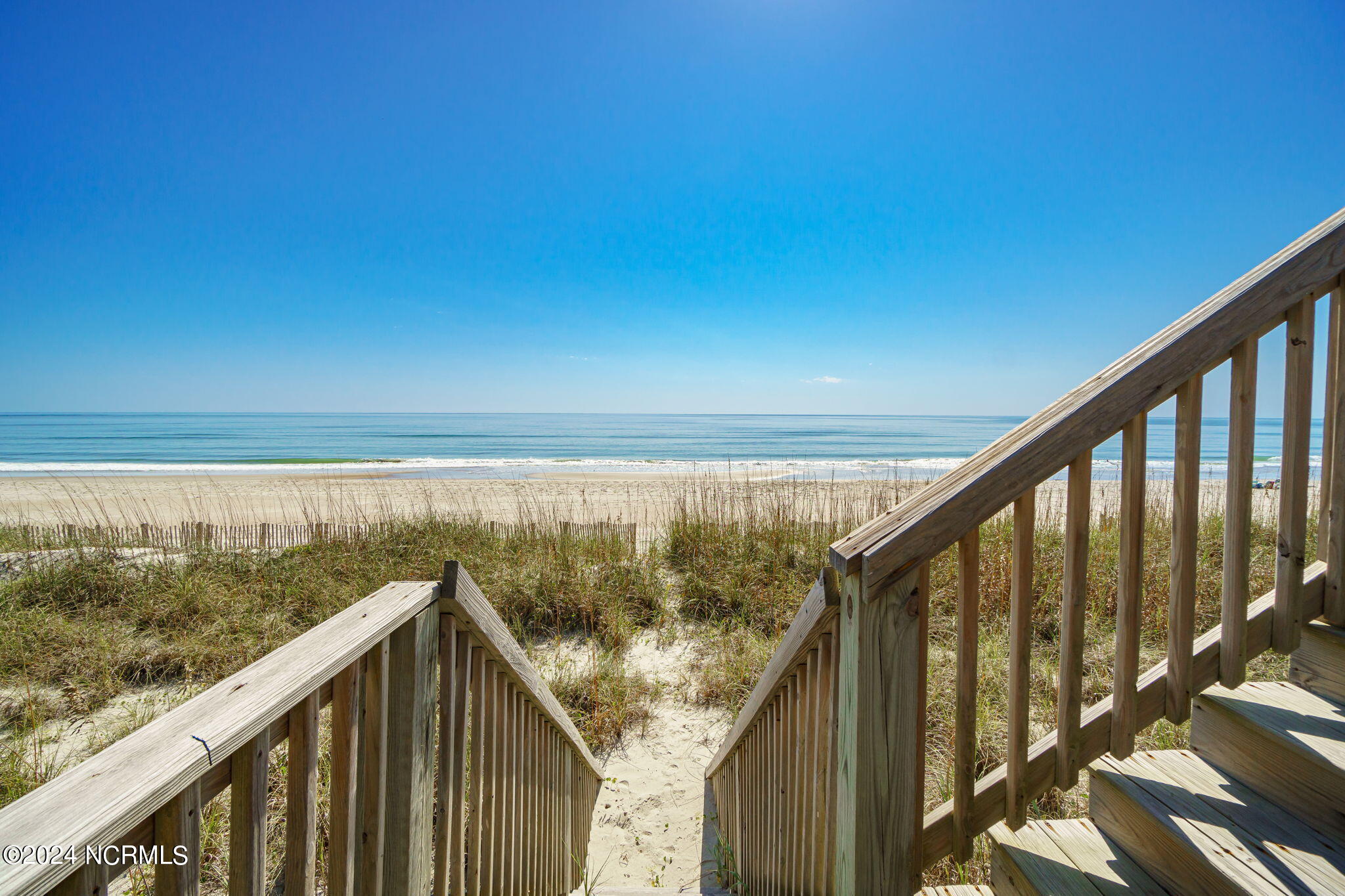 209 Salter Path Road Pine Knoll Shores, NC 28512 - Photo 56 of 73 Private walkway to beach