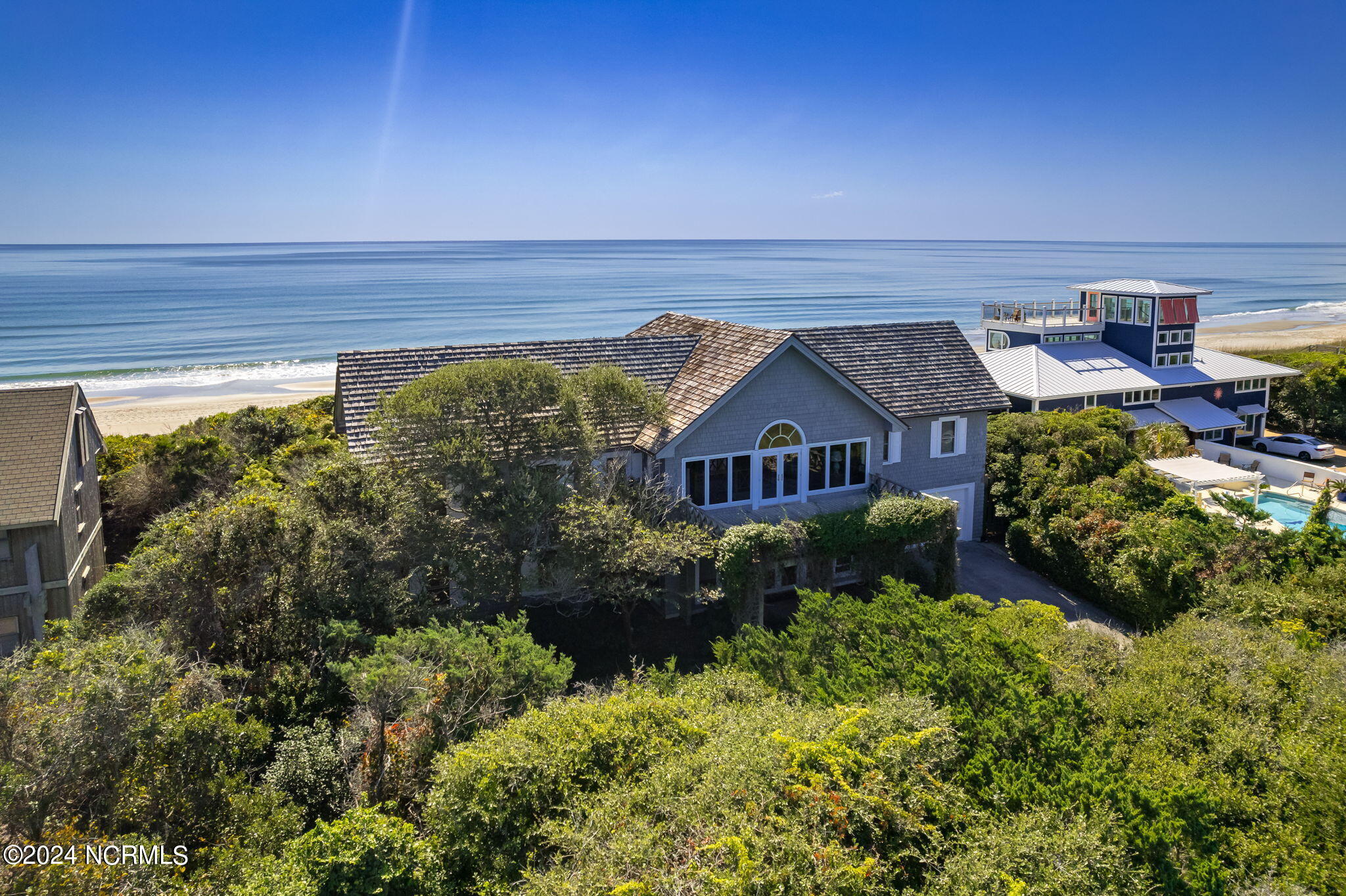 209 Salter Path Road Pine Knoll Shores, NC 28512 - Photo 62 of 73 Oceanfront estate home in PKS
