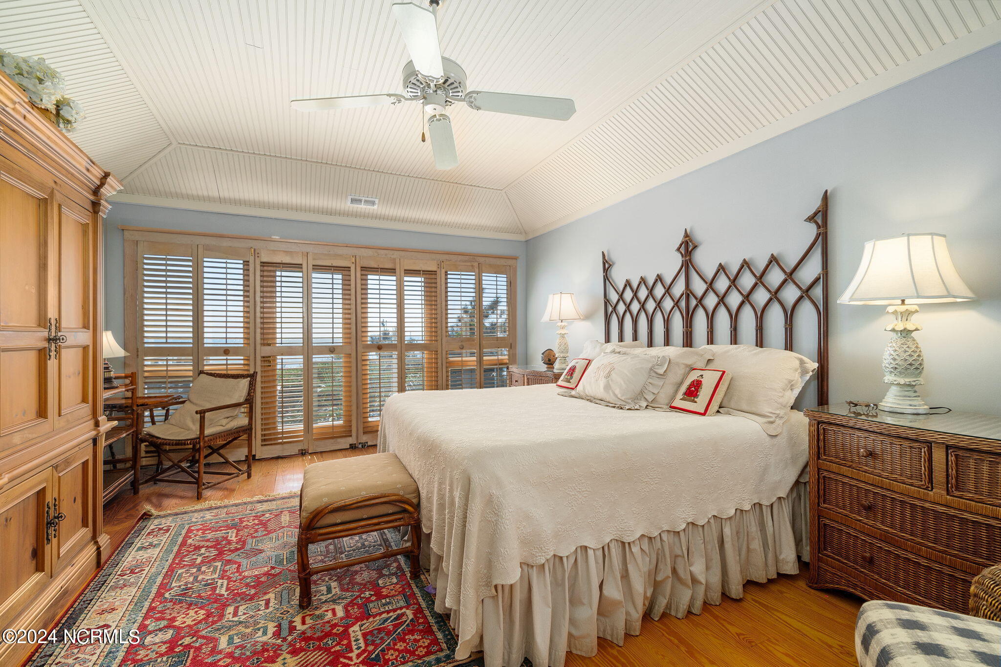 209 Salter Path Road Pine Knoll Shores, NC 28512 - Photo 7 of 73 Primary bedroom suite w/ deck access