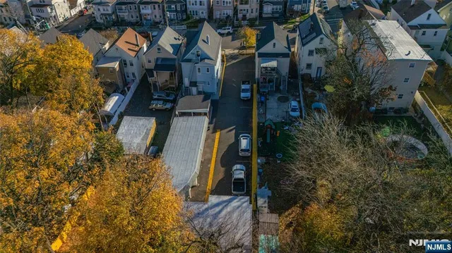 a bird view of a house