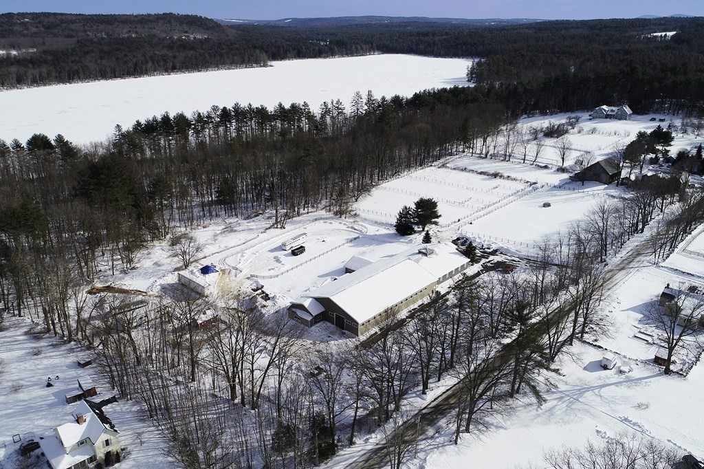 295 Stumpfield Road Hopkinton, NH 03229 - Photo 34 of 36 a view of a terrace with a lake view