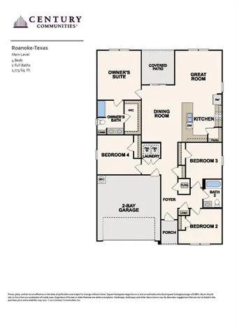 $308,900 | 544 Jameson, Springtown, TX 76082
