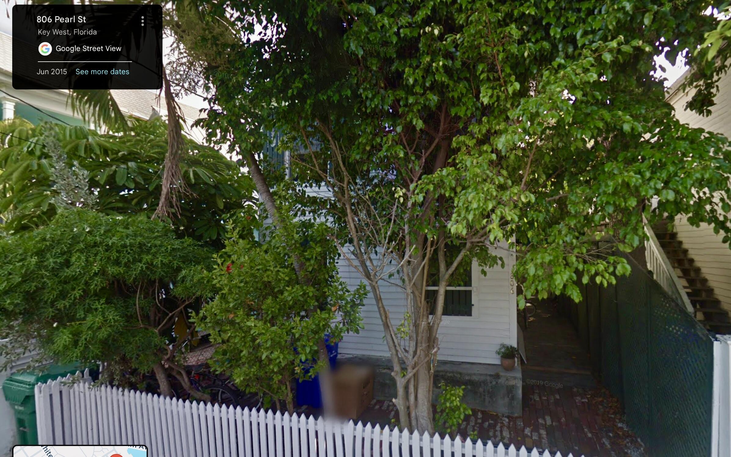 806 Pearl Street Key West, FL 33040 - Photo 2 of 3 a view of a house with a tree