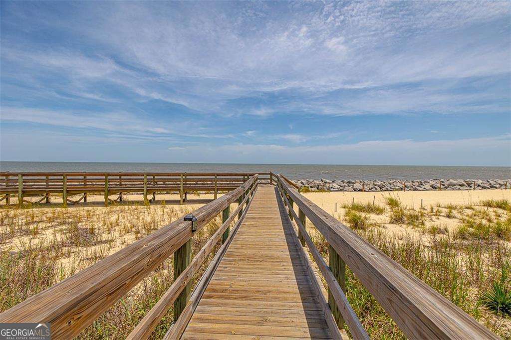 1175 North Beachview Drive, Unit 234 Jekyll Island, GA 31527 - Photo 10 of 17 a view of ocean from a balcony