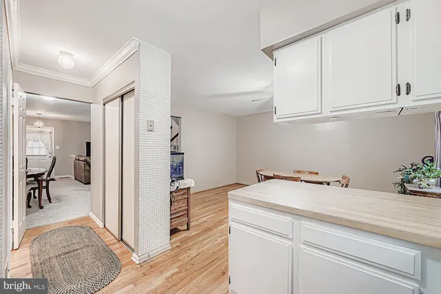 a room with storage and utility