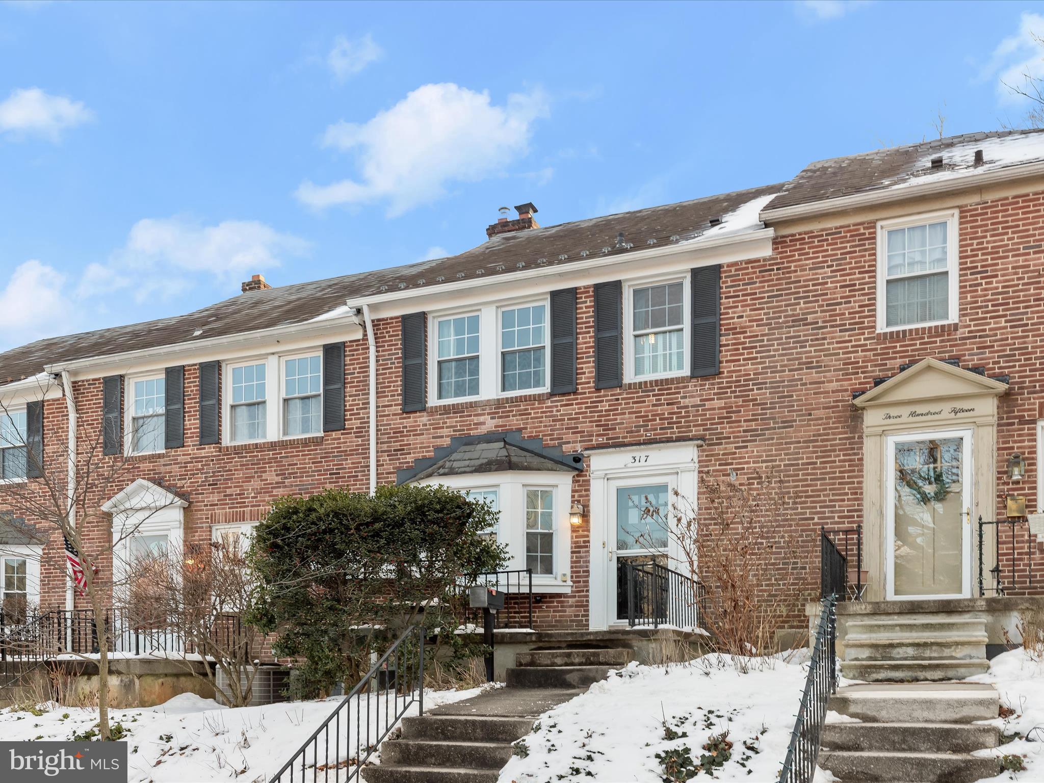 317 Overbrook Road Baltimore, MD 21212 - Photo 2 of 52 a front view of a house