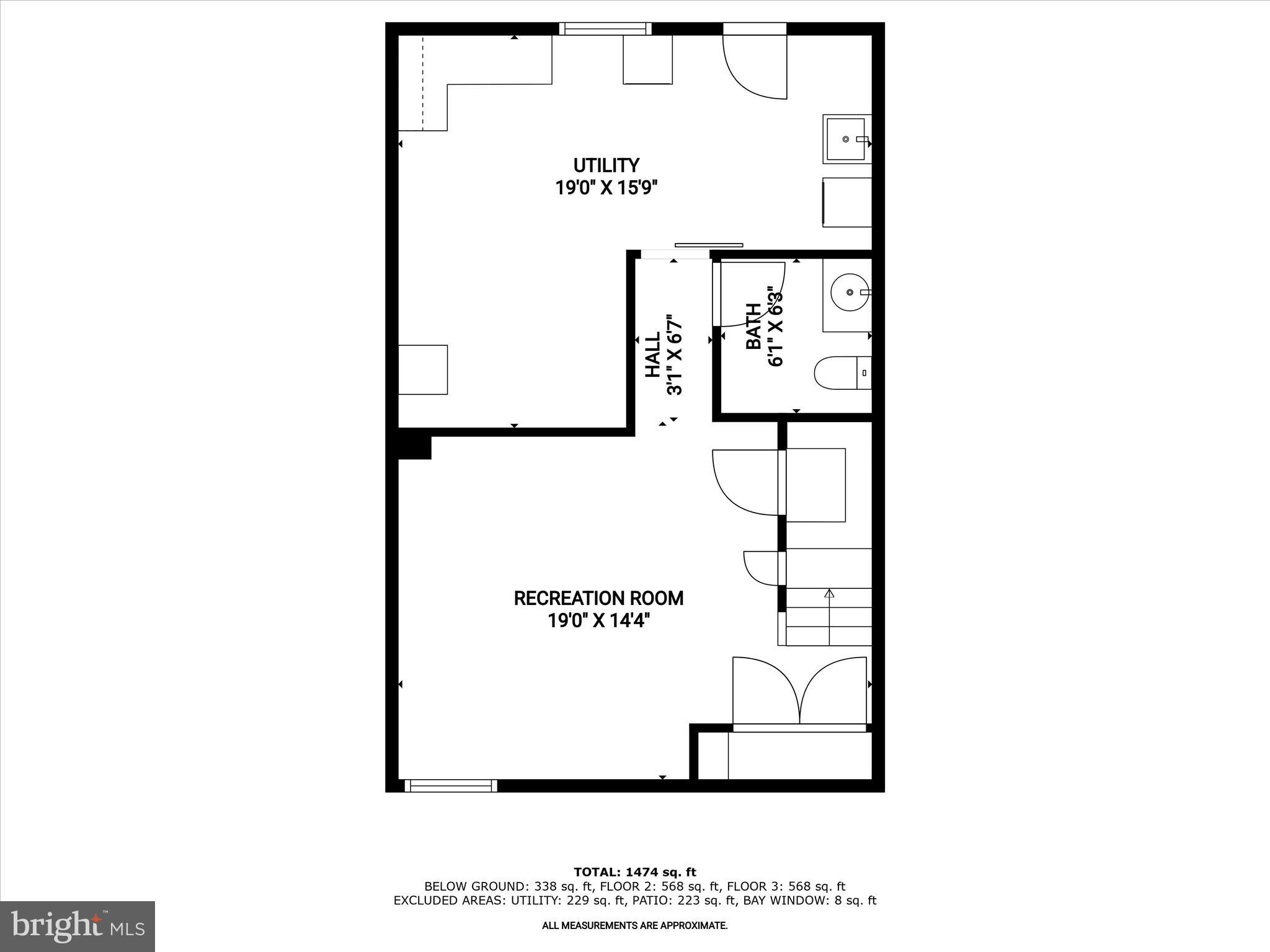 317 Overbrook Road Baltimore, MD 21212 - Photo 50 of 52 Lower Level Floor Plan