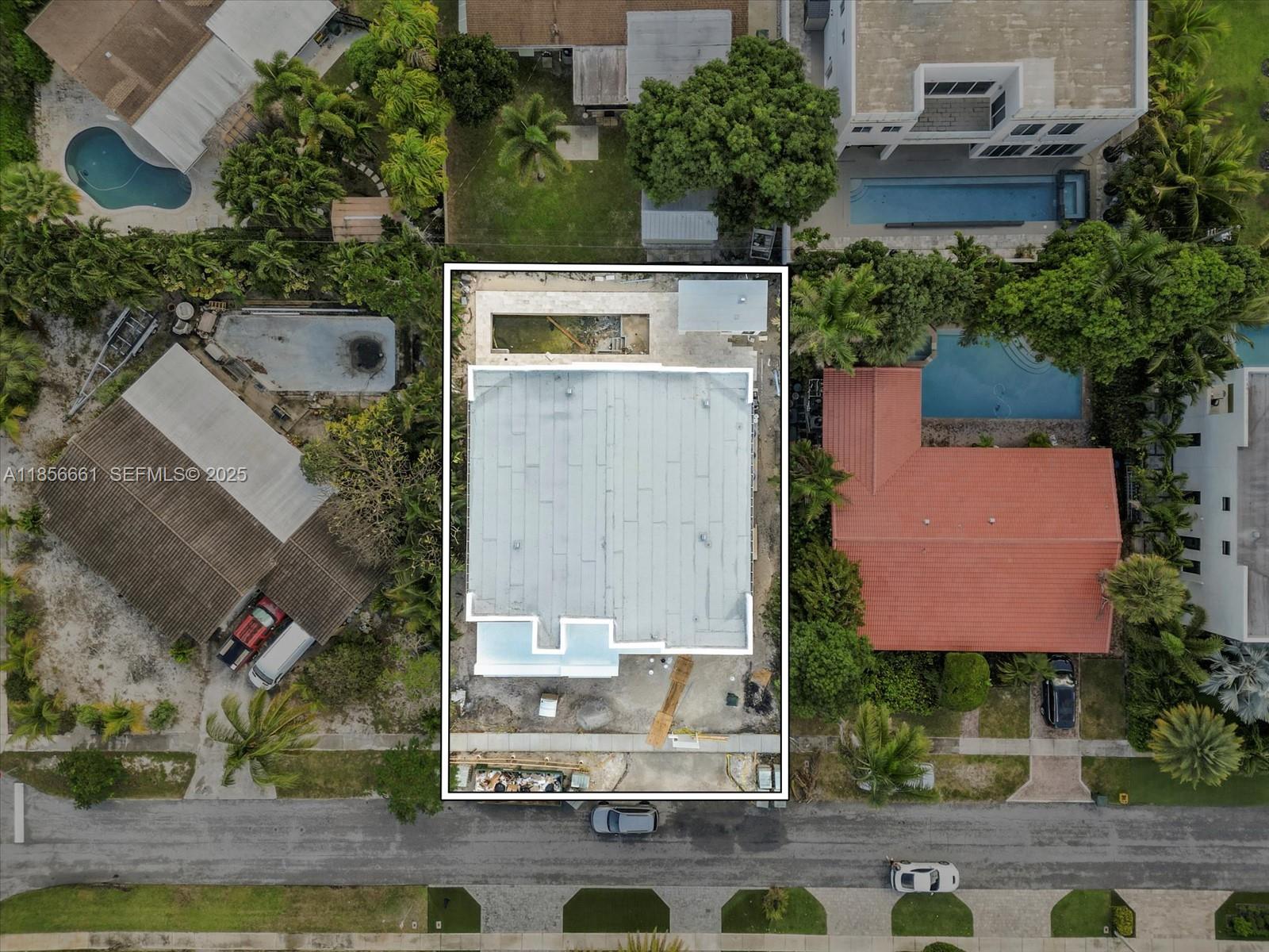 274 Northeast 3rd Court Boca Raton, FL 33432 - Photo 6 of 9 an aerial view of residential houses with outdoor space