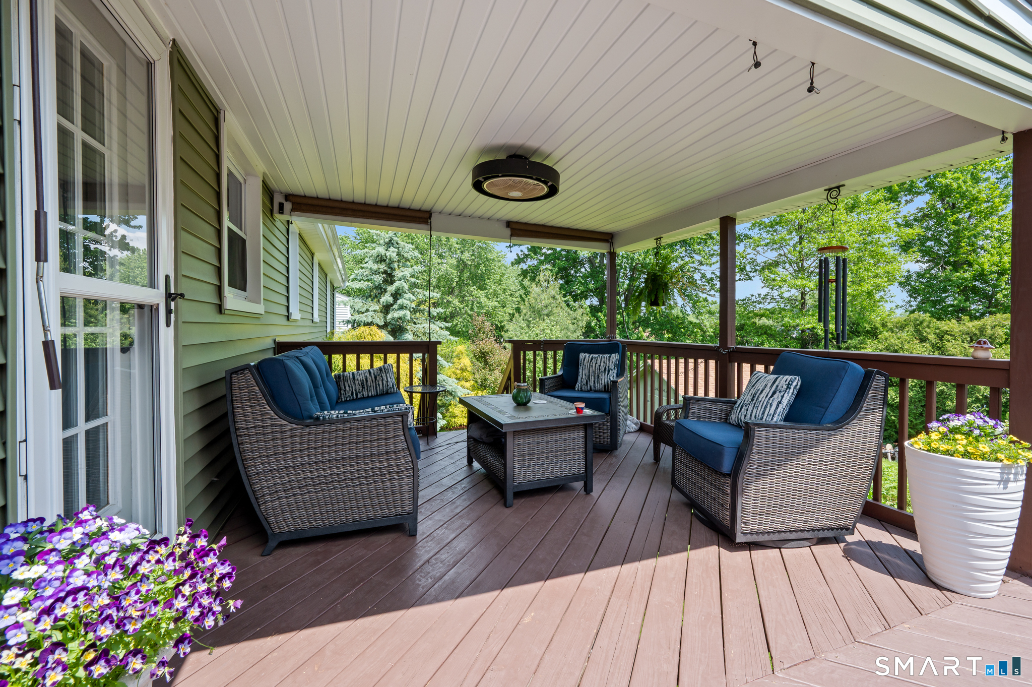 201 Ridge Crest Circle Wethersfield, CT 06109 - Photo 33 of 35 a view of a two chairs in the patio