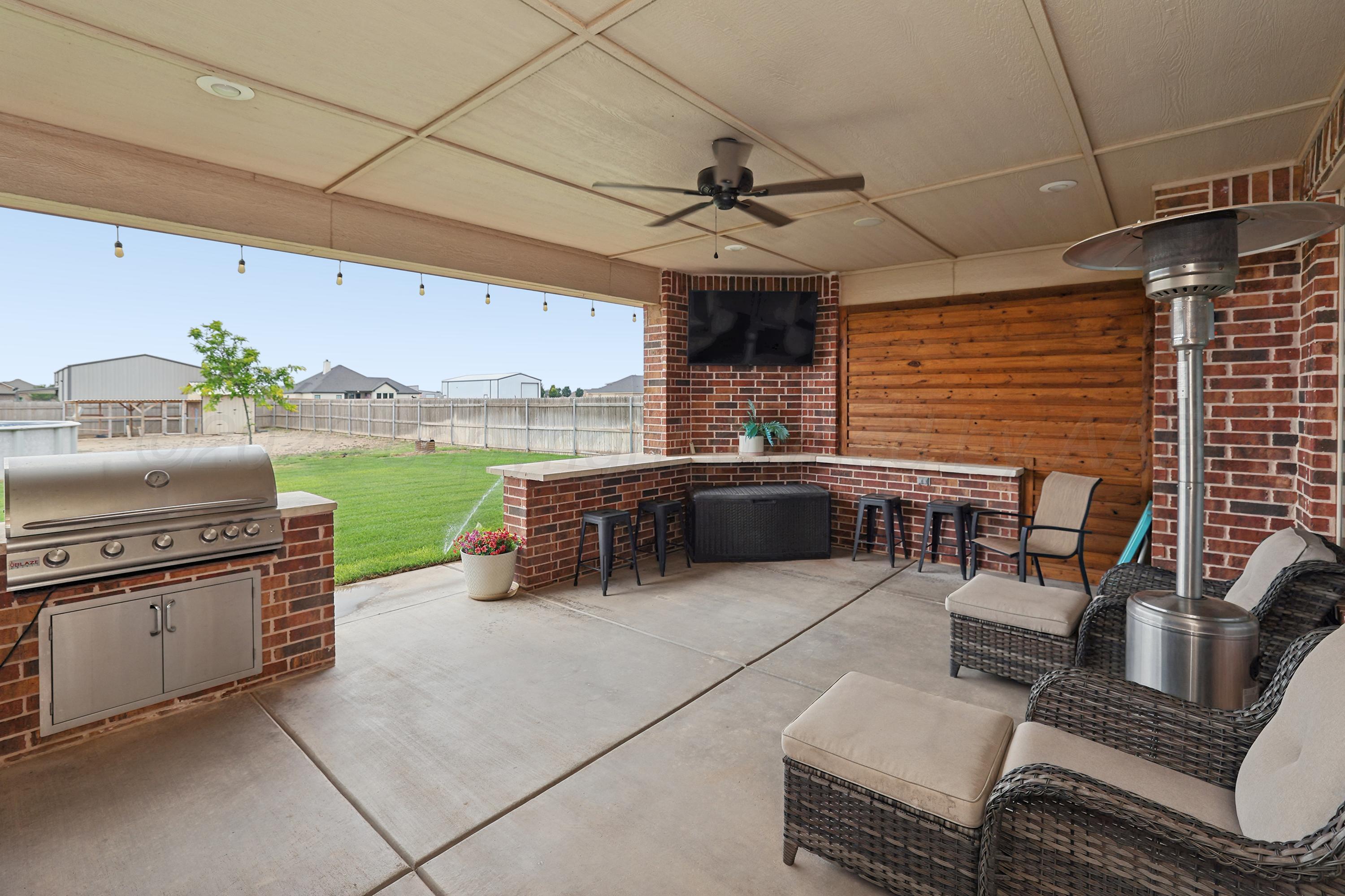 9525 Hey Jude Lane Amarillo, TX 79119 - Photo 30 of 37 38-Back Patio