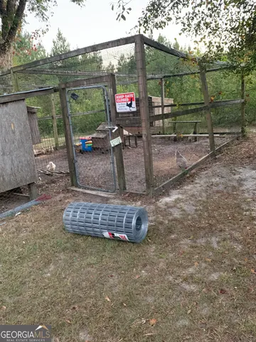 a view of outdoor space with mountain view