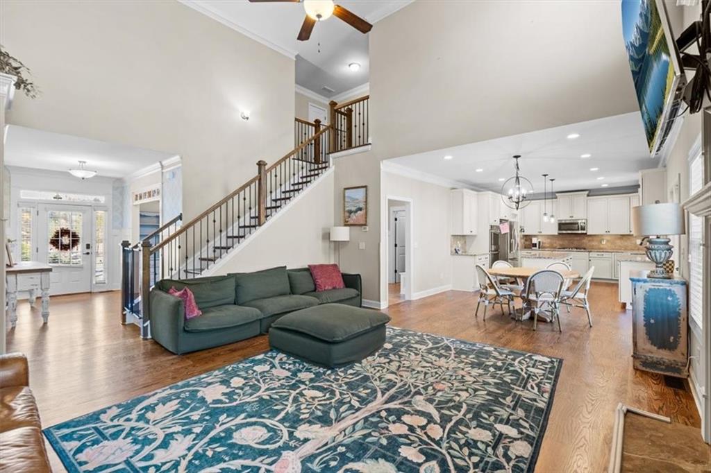 802 Double Branches Lane Dallas, GA 30132 - Photo 14 of 80 a living room with furniture and wooden floor