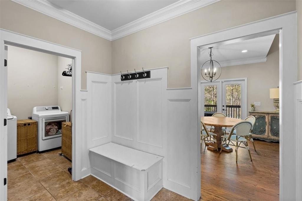 802 Double Branches Lane Dallas, GA 30132 - Photo 23 of 80 a view of kitchen with furniture and wooden floor