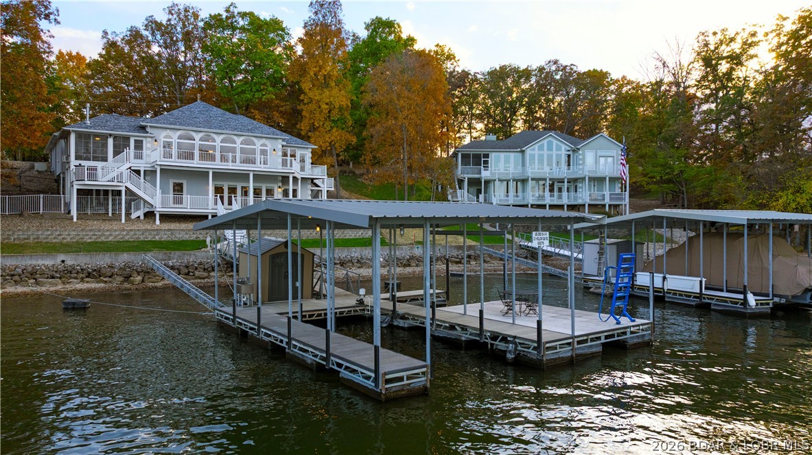 331 Hollow Oak Road Sunrise Beach, MO 65079 - Photo 61 of 66 Private dock w/ 12x28 slip, swim platform, & doubl