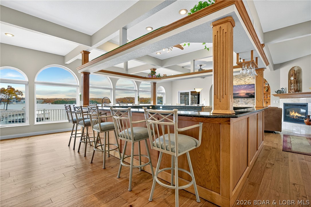 331 Hollow Oak Road Sunrise Beach, MO 65079 - Photo 10 of 66 Kitchen to VIEW & living area