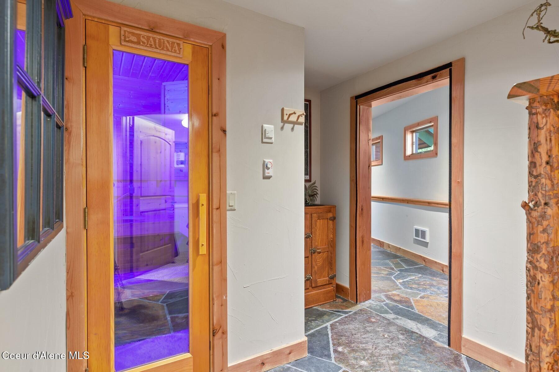 18869 South Trekker Woods Road Coeur D'Alene, ID 83814 - Photo 55 of 76 Lower Level Sauna