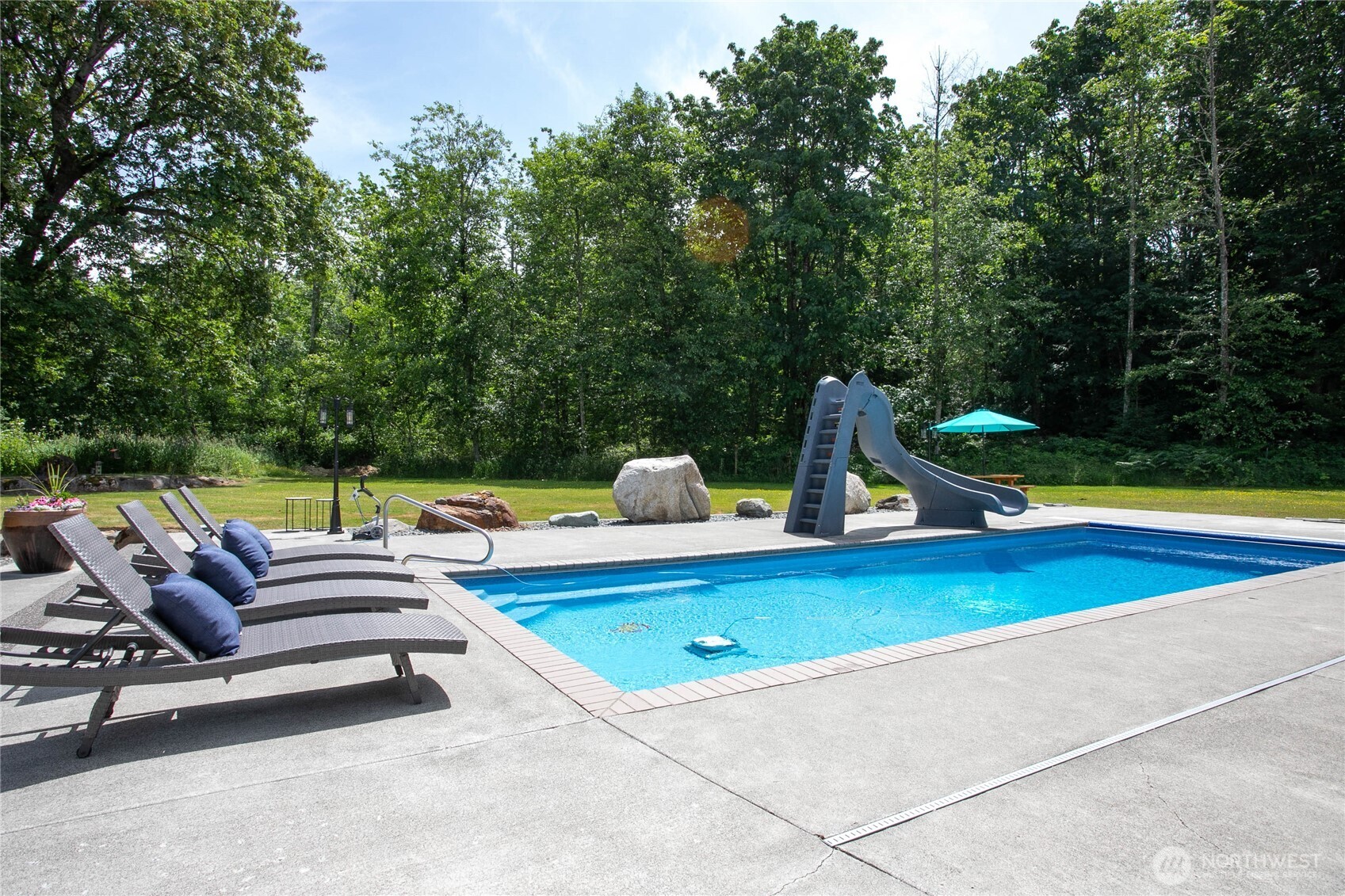 6068 East Hemmi Road Bellingham, WA 98226 - Photo 27 of 40 a view of swimming pool with chairs