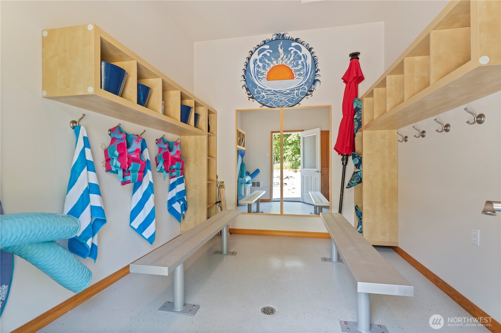 6068 East Hemmi Road Bellingham, WA 98226 - Photo 29 of 40 a view of an entryway with wooden floor
