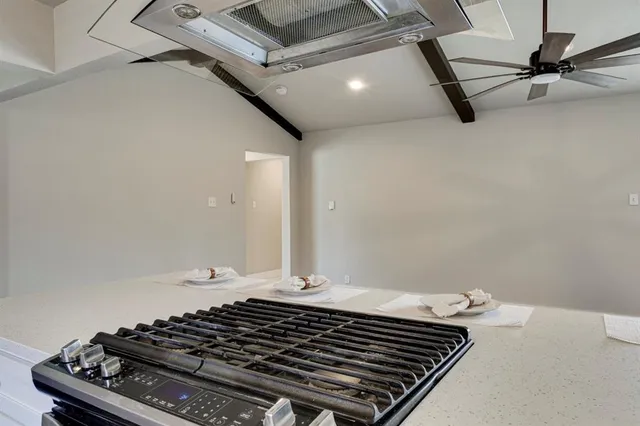 a close up of a stove