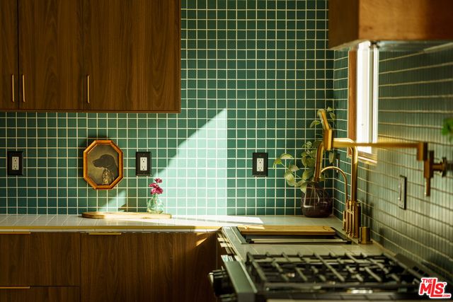 a view of a door and a chair
