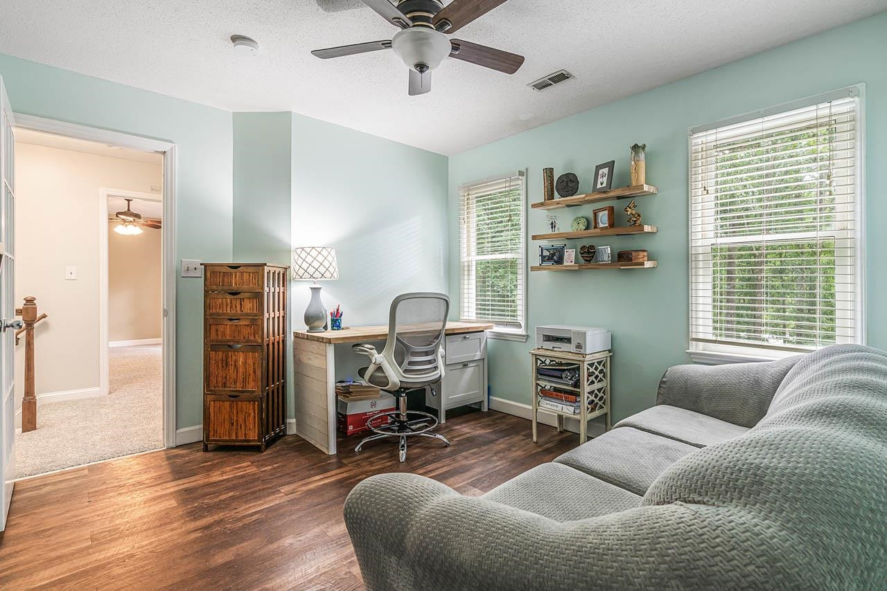921 Fairlong Road Wake Forest, NC 27587 - Photo 25 of 46 Bedroom 3 that also serves as an Upstairs Den / Home Office