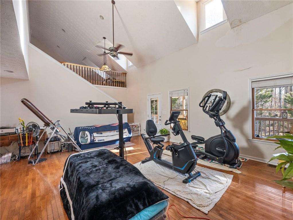 7389 Williams Road Flowery Branch, GA 30542 - Photo 10 of 49 a view of a room with gym equipment
