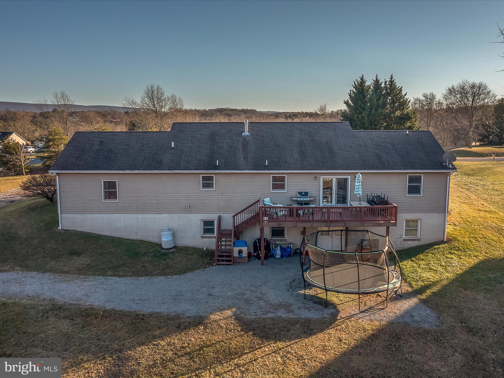 319 Ridge View Drive Berkeley Springs, WV 25411 - Photo 33 of 46 Aerial Back