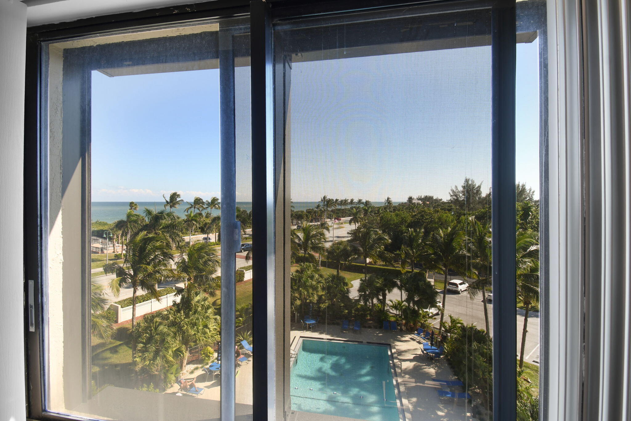 801 South Ocean Drive, Unit 506 Fort Pierce, FL 34949 - Photo 31 of 63 a view of a glass door