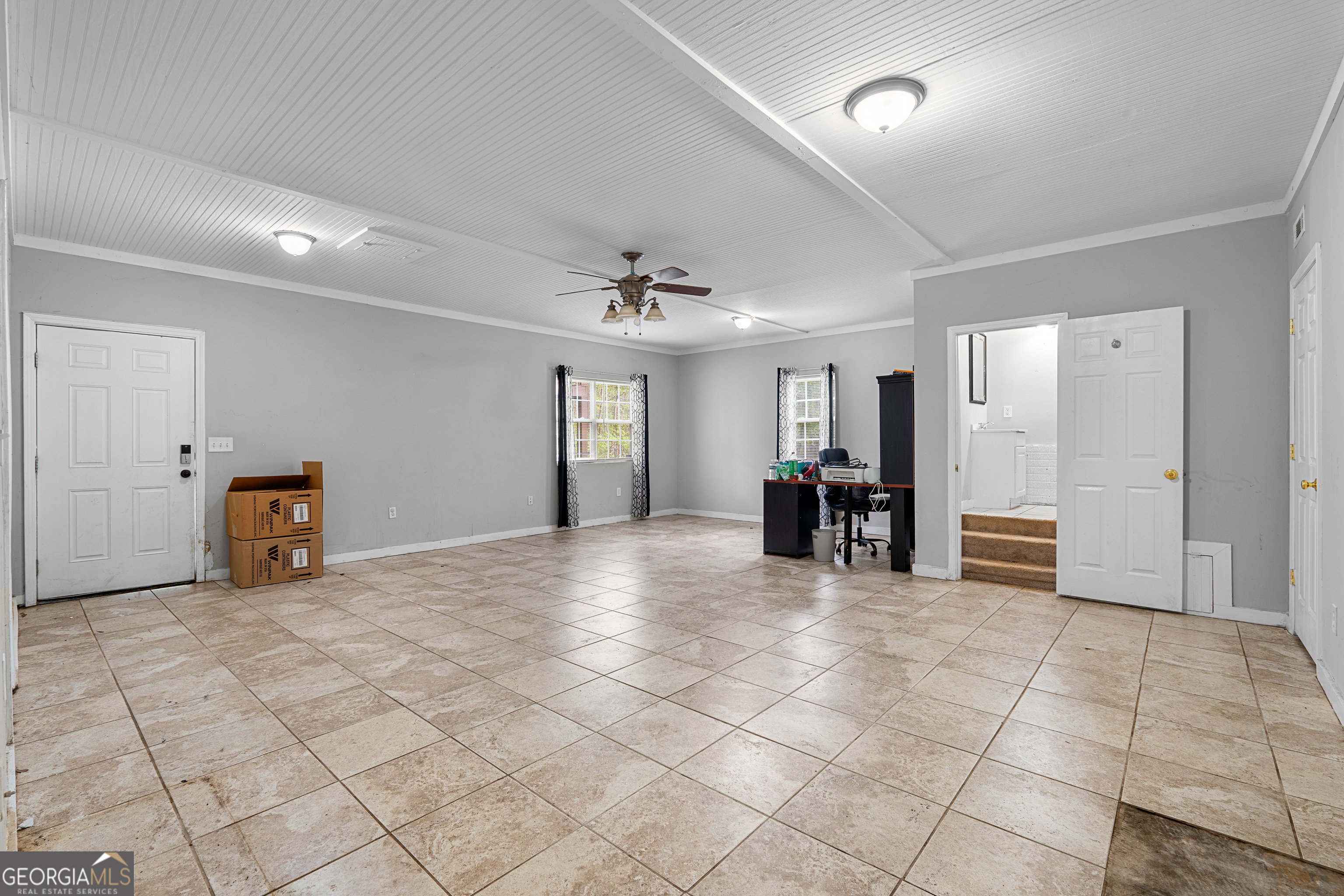 35 South Robin Lane Newnan, GA 30263 - Photo 35 of 50 a view of a livingroom with furniture and closet area