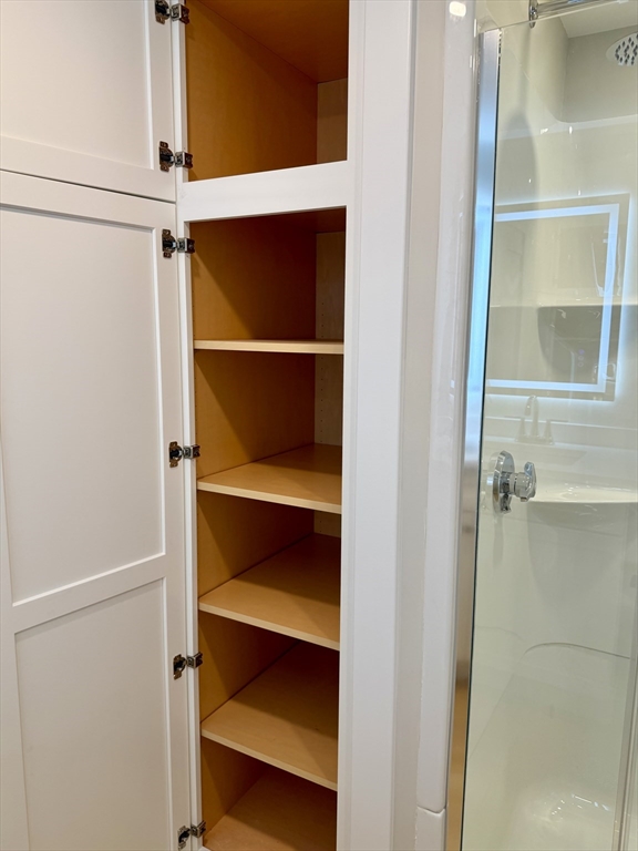 15 River Street, Unit 1 Beverly, MA 01915 - Photo 14 of 17 a view of walk in closet with empty racks