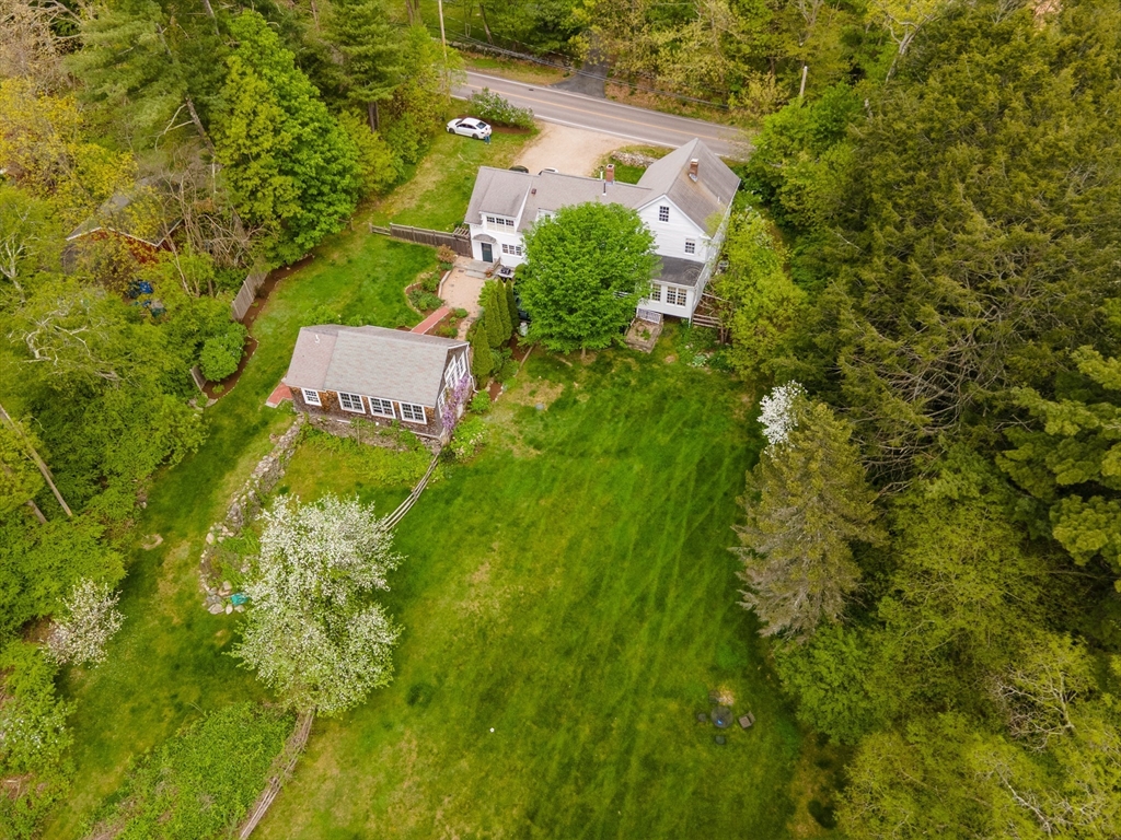97 Maple Street Sherborn, MA 01770 - Photo 24 of 25 a view of a back yard