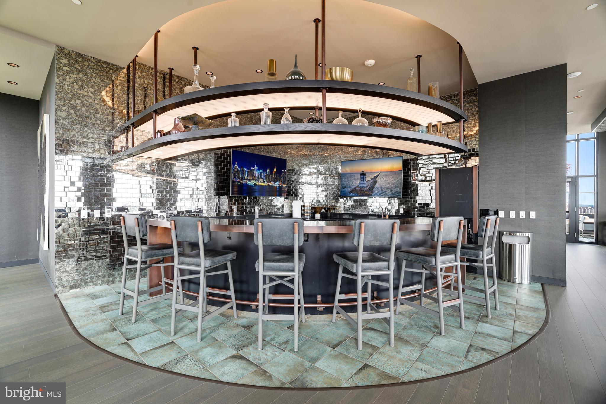 1650 Silver Hill Drive, Unit 23091 McLean, VA 22102 - Photo 60 of 86 a view of a dining room with furniture and floor to ceiling window