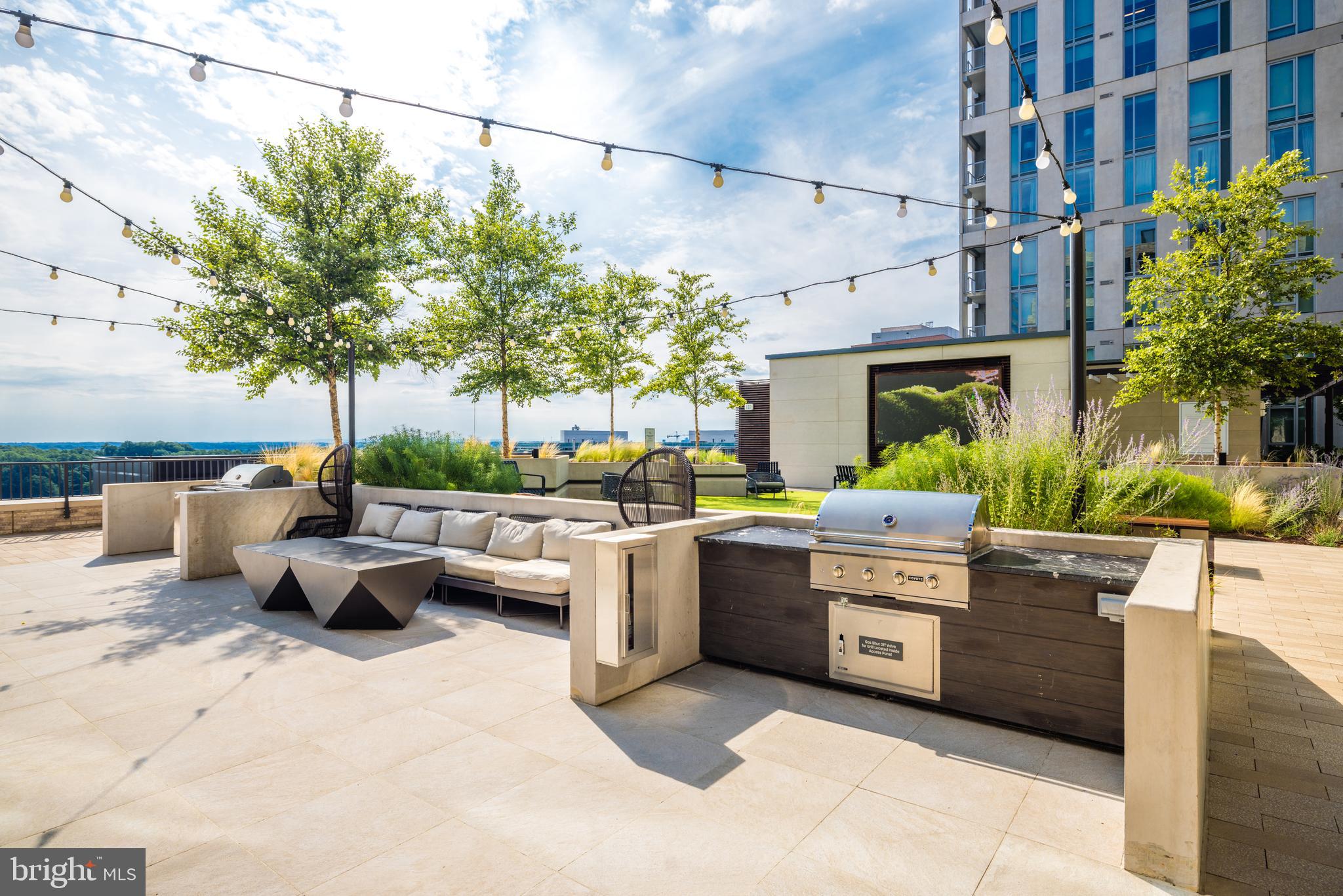 1650 Silver Hill Drive, Unit 23091 McLean, VA 22102 - Photo 63 of 86 a view of a patio with couches and potted plants