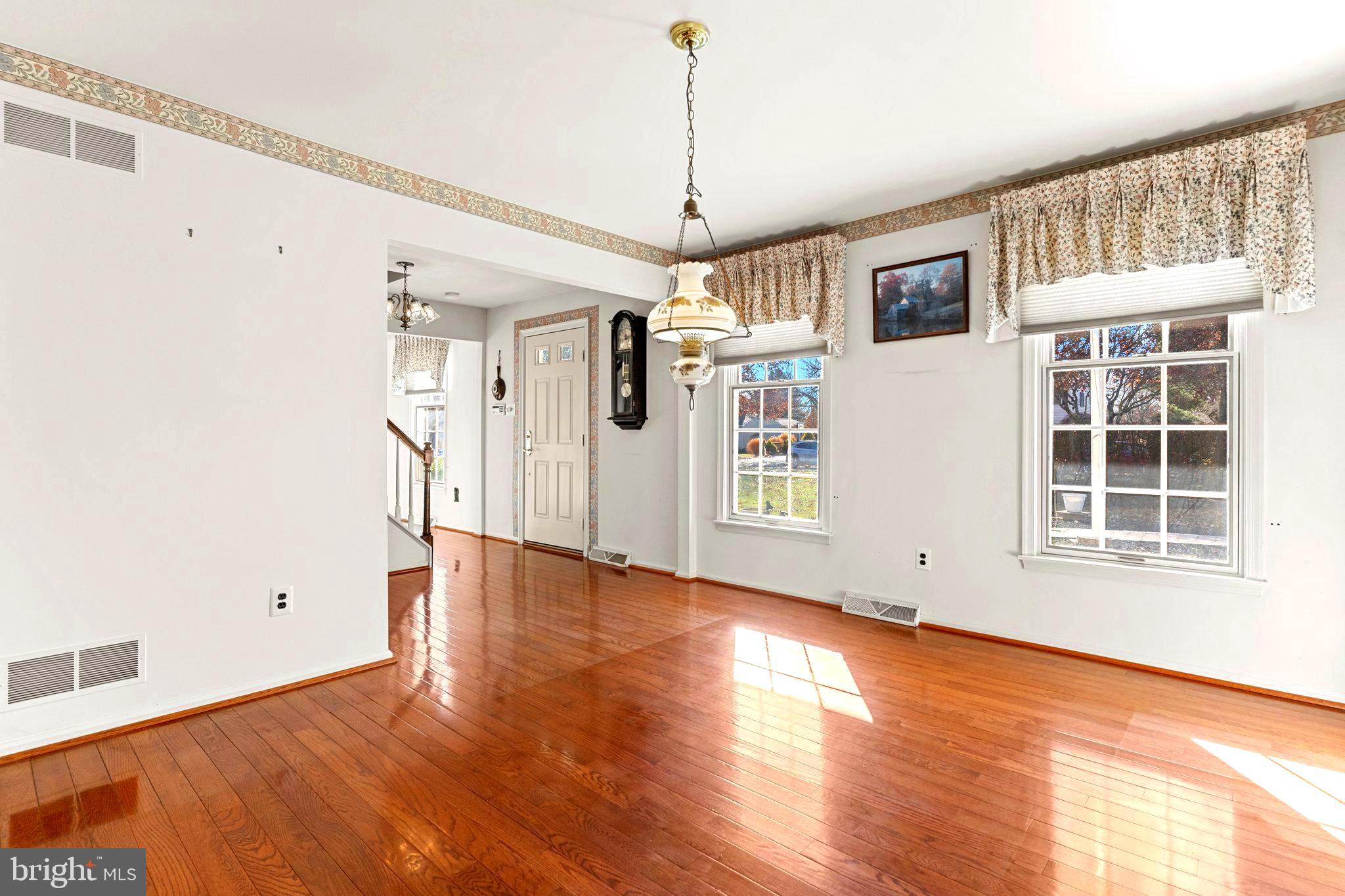 110 Teal Drive Doylestown, PA 18901 - Photo 6 of 30 a view of an empty room with wooden floor and a window