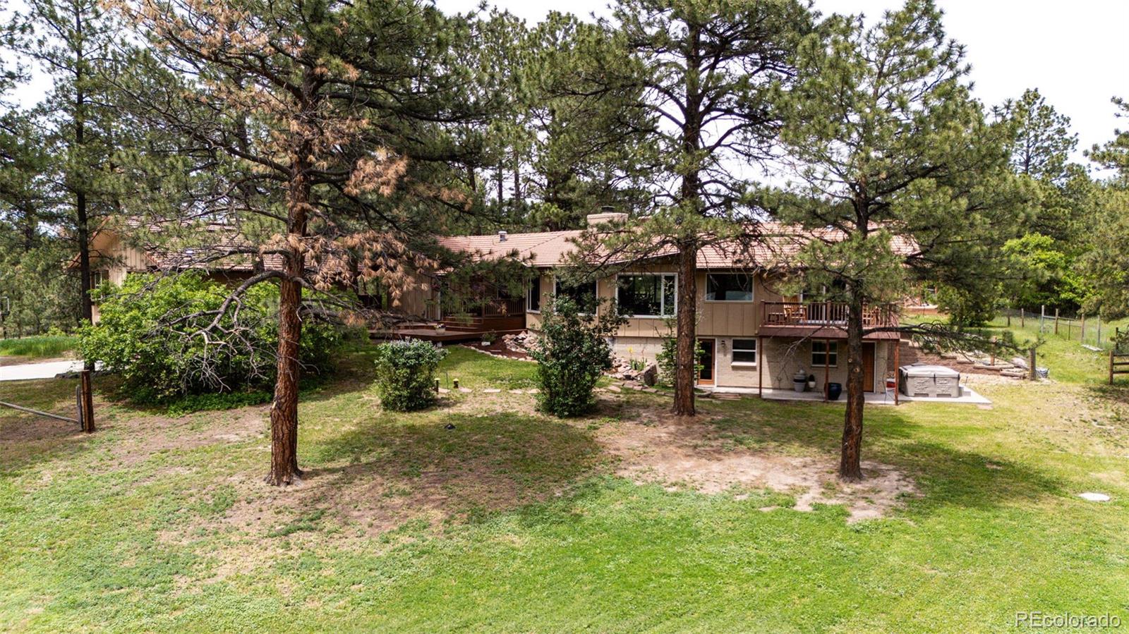 8788 East Tanglewood Road Franktown, CO 80116 - Photo 42 of 48 a view of a park with slide