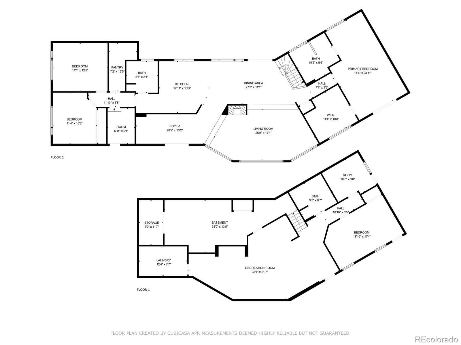 8788 East Tanglewood Road Franktown, CO 80116 - Photo 46 of 48 a picture of a room with a white wall and white walls