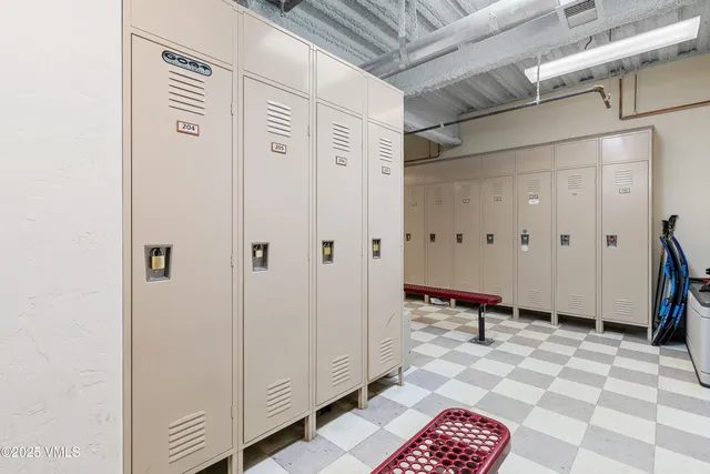 a view of a car garage