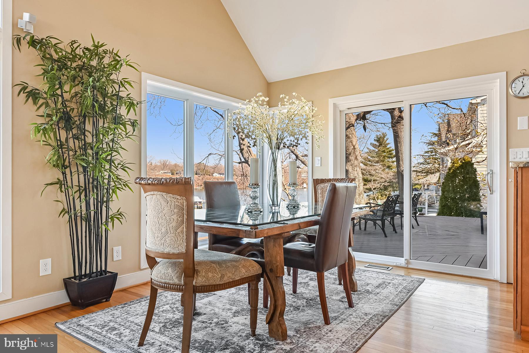 315 Cove Road Riva, MD 21140 - Photo 11 of 38 Dining area in the great room, with water views