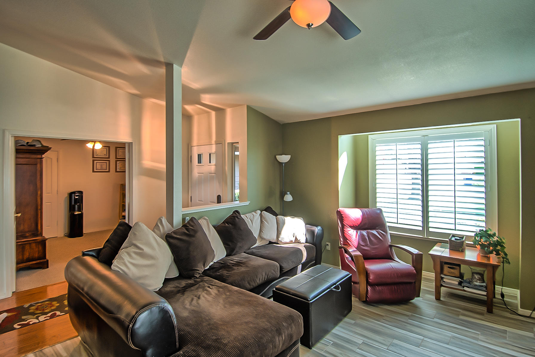 1566 Lavender Way Redding, CA 96003 - Photo 4 of 36 a spacious bedroom with furniture and a large window